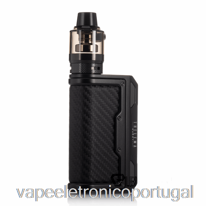 Vape Eletrônico Perdido Vape Thelema Quest 200w Starter Kit Preto/fibra De Carbono